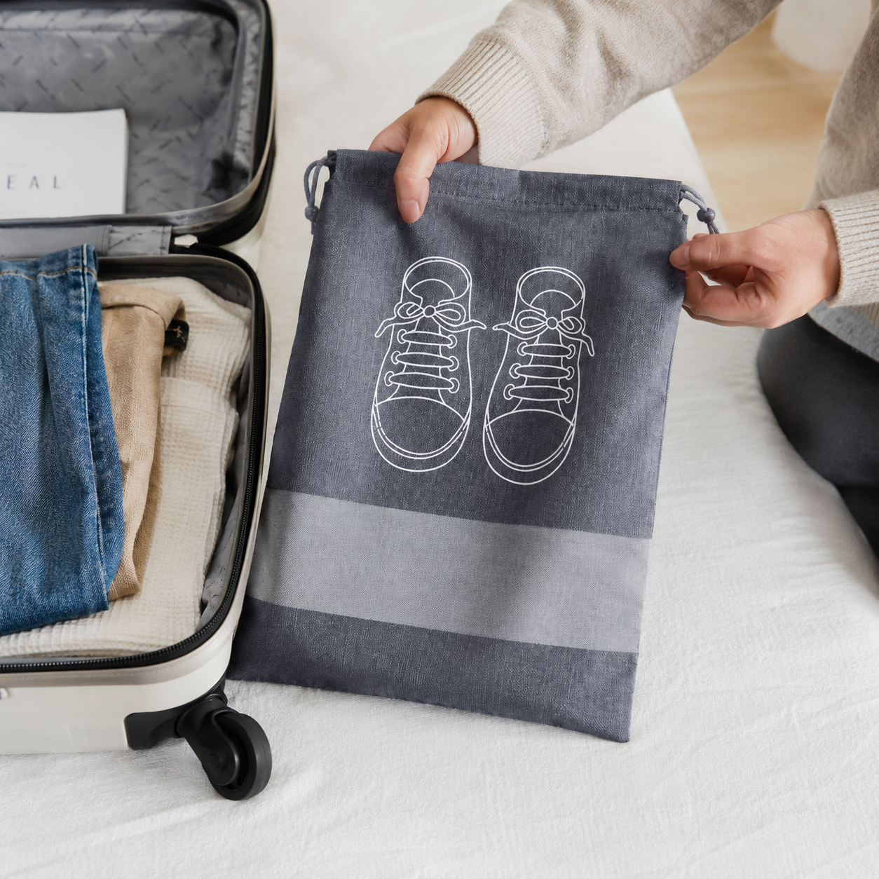 Bolsa para zapatos