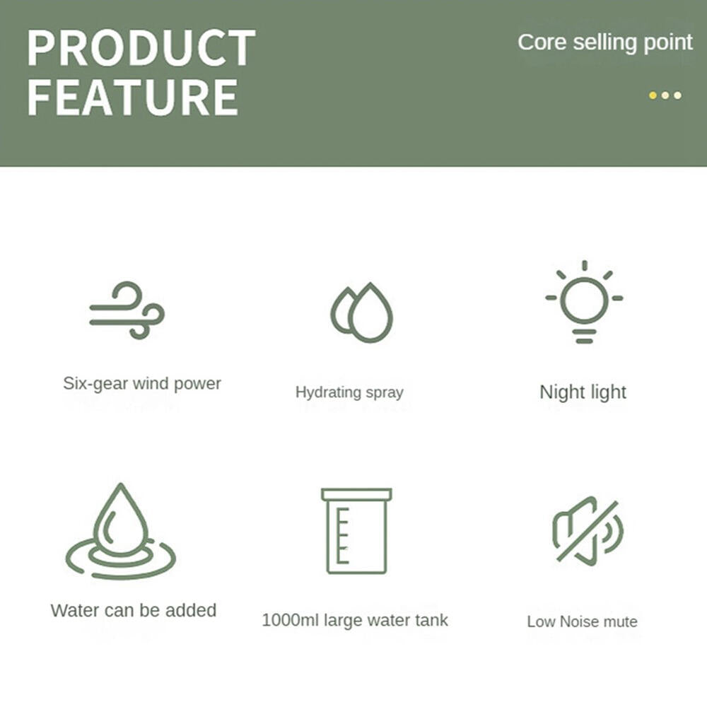 Aire Acondicionado Portátil USB Arctic Ventilador con Niebla de Agua, Humidificador y Luces LED Enfriador Personal Recargable